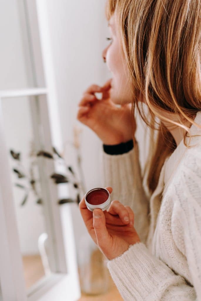 Rouge à lèvres maison