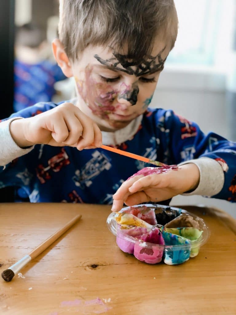 Maquillage maison pour enfants