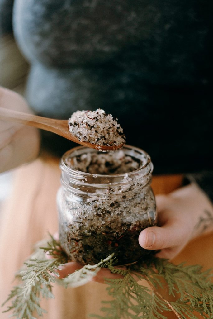 Exfoliant festif pour le corps