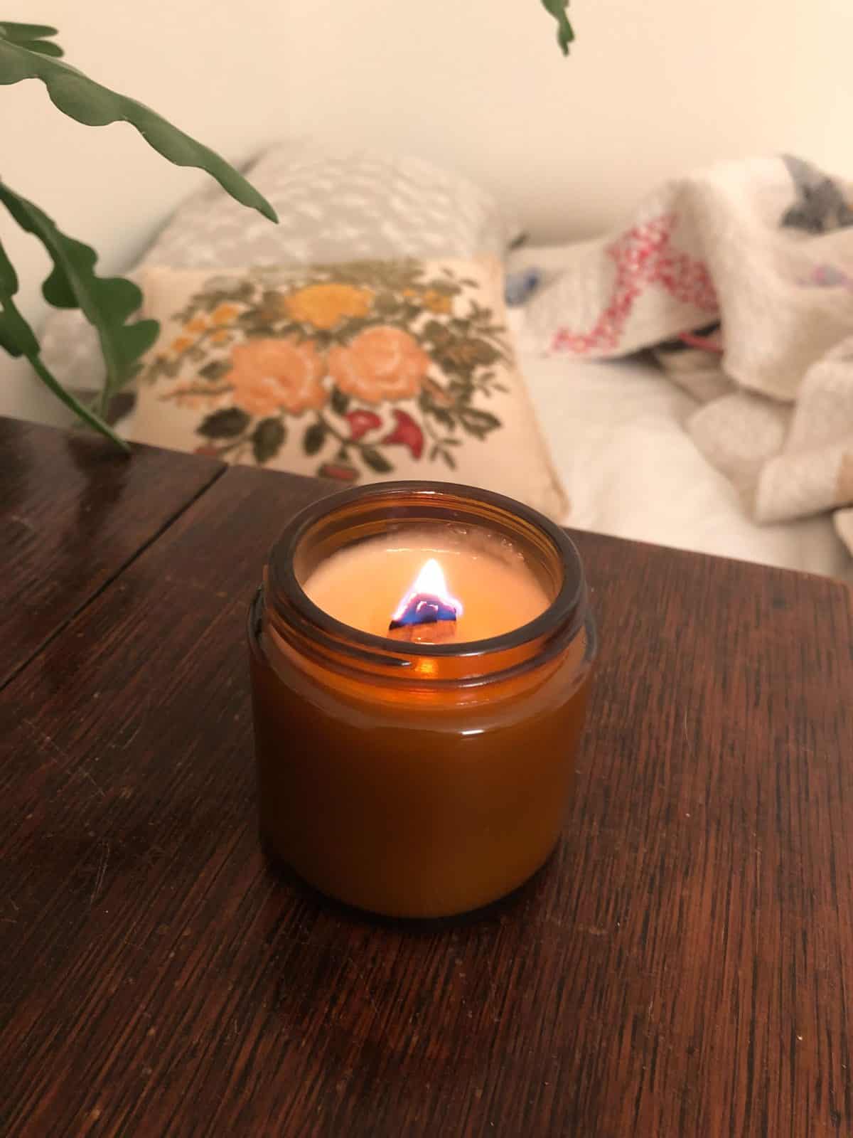 Bougie de massage
