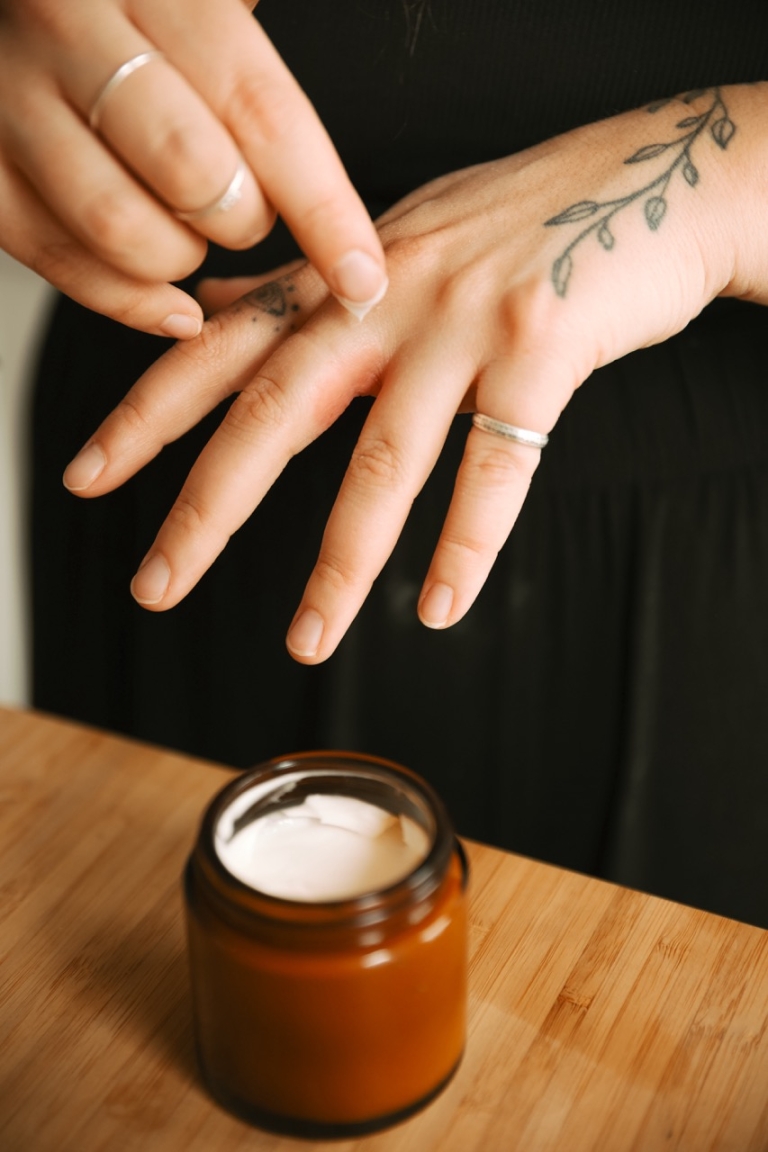 Crème pour l’eczéma à la bourrache
