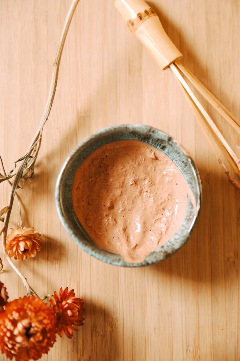 Masque douceur à la rose