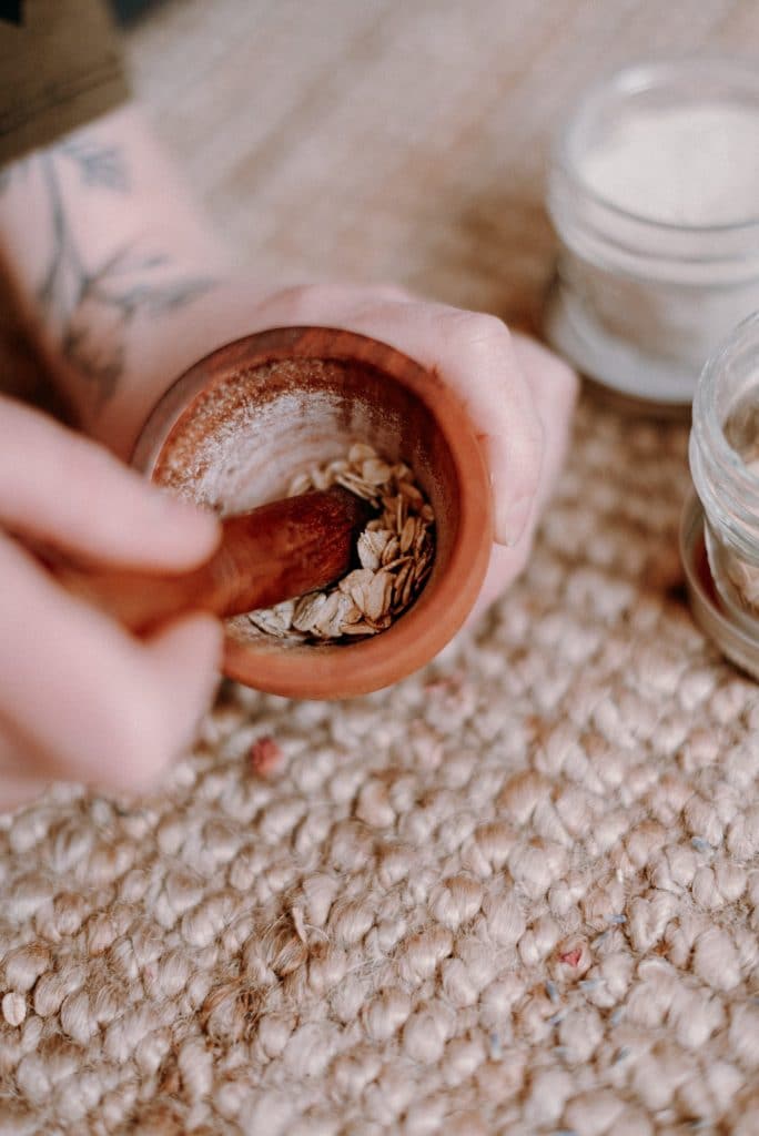 L'avoine: dans ton latte et sur ta peau!