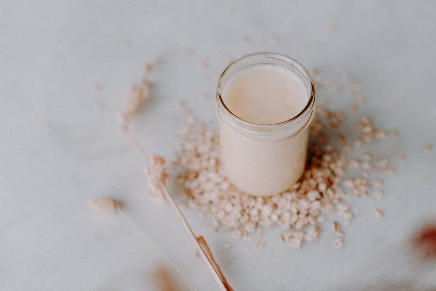 Beurre fouetté corporel à l'avoine - recette express