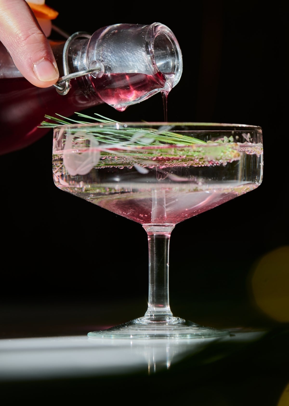 Sirop simple rose et hibiscus - Les Mauvaises Herbes