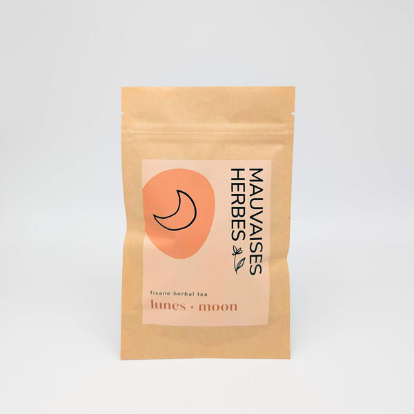 Tisane des Lunes - ortie, achillée et framboisier - Les Mauvaises Herbes