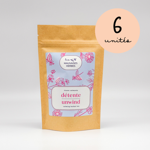 Détente | Tisane calmante - WHOLESALE - Les Mauvaises Herbes