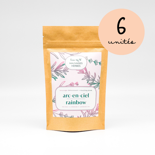 Limonade arc-en-ciel - lavande et romarin - WHOLESALE - Les Mauvaises Herbes