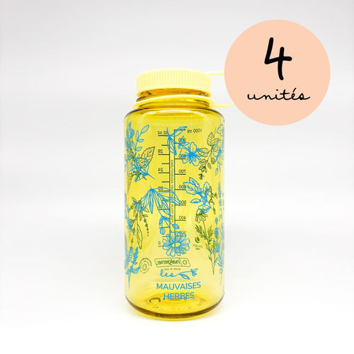 Gourde Nalgene | Fleurs - 4 unités - WHOLESALE - Les Mauvaises Herbes