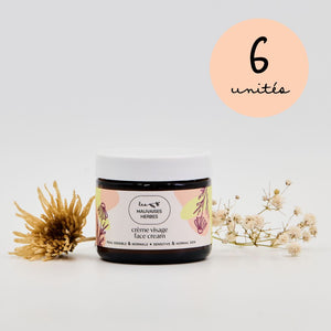Crème visage Camomille | Peau sensible et normale - WHOLESALE - Les Mauvaises Herbes