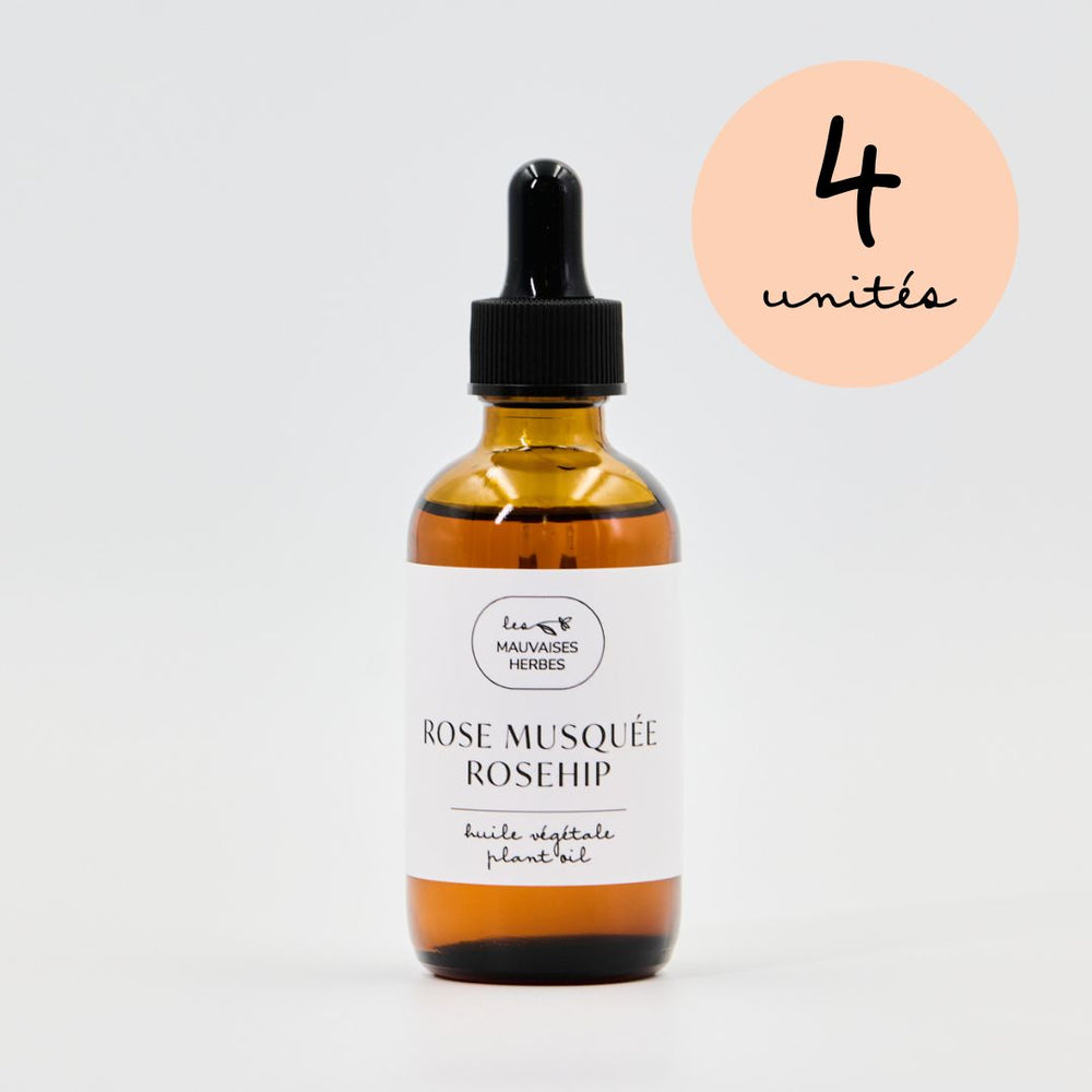 Huile de rose musquée bio - WHOLESALE - Les Mauvaises Herbes