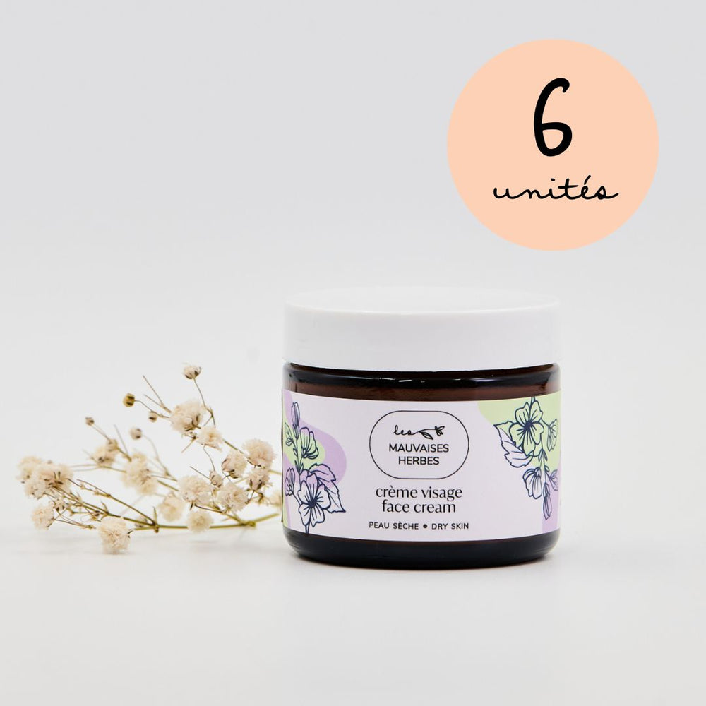 Crème visage Guimauve | Peau sèche - WHOLESALE - Les Mauvaises Herbes