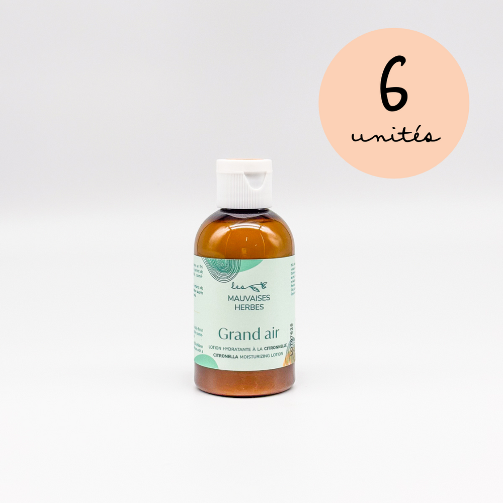 Lotion hydratante à la citronnelle | Grand air - WHOLESALE - Les Mauvaises Herbes
