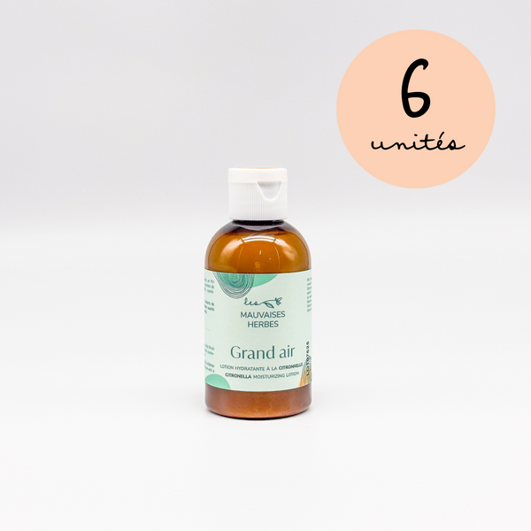 Lotion hydratante à la citronnelle | Grand air - WHOLESALE - Les Mauvaises Herbes