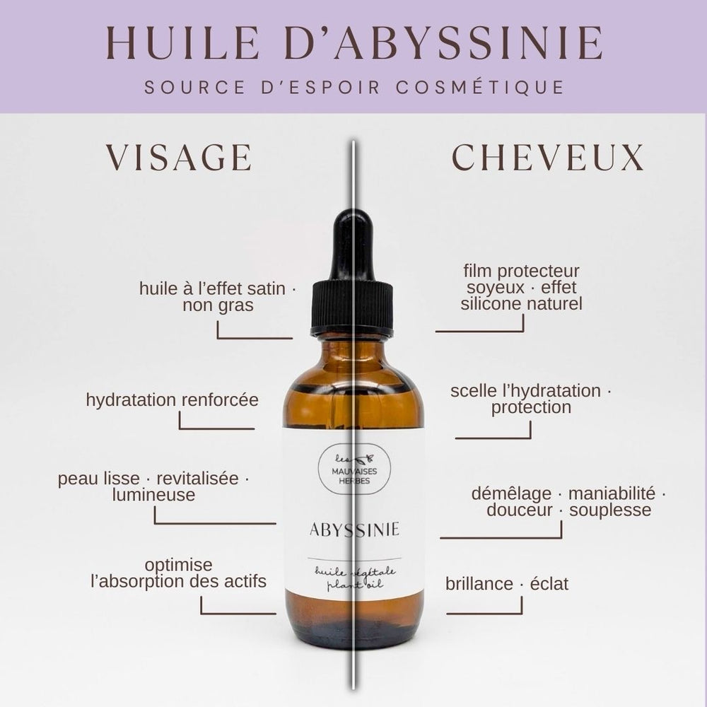 Huile d'abyssinie - Les Mauvaises Herbes