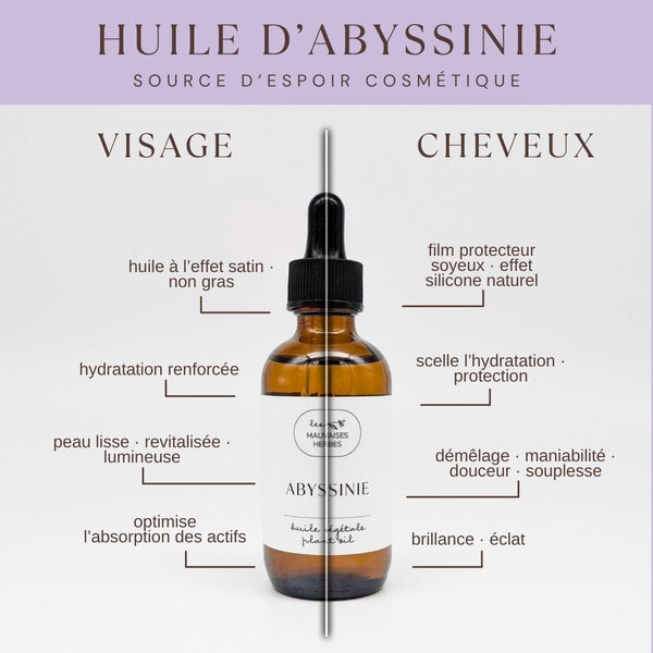 Huile d'abyssinie (crambe) - Les Mauvaises Herbes