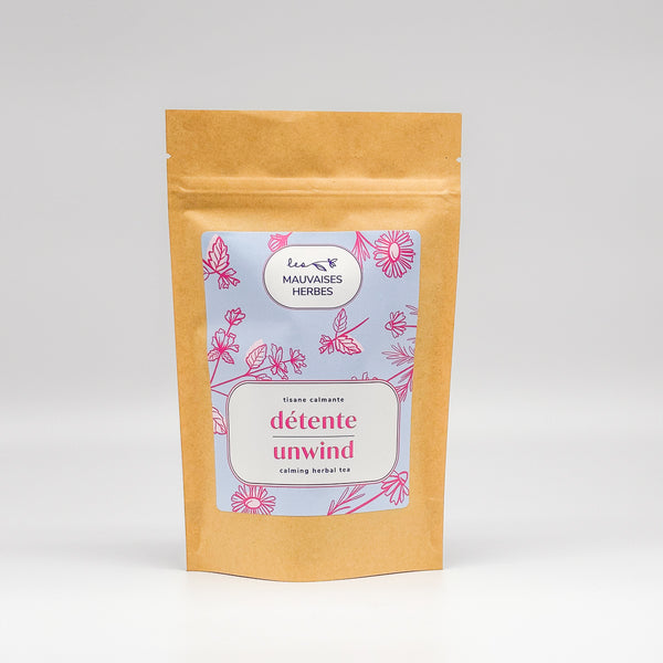 Duo Détente | tisane et roll-on bien-être aux huiles essentielles - Les Mauvaises Herbes
