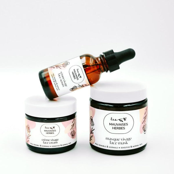 Crème visage Camomille | peau sensible et normale - Les Mauvaises Herbes