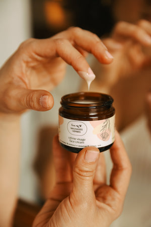 Crème visage Camomille | Peau sensible et normale - WHOLESALE - Les Mauvaises Herbes