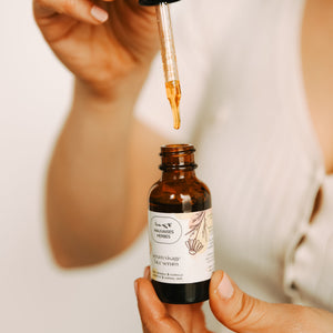 Sérum visage Camomille | peau sensible et normale - Les Mauvaises Herbes