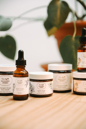 Masque visage Guimauve | peau sèche - Les Mauvaises Herbes