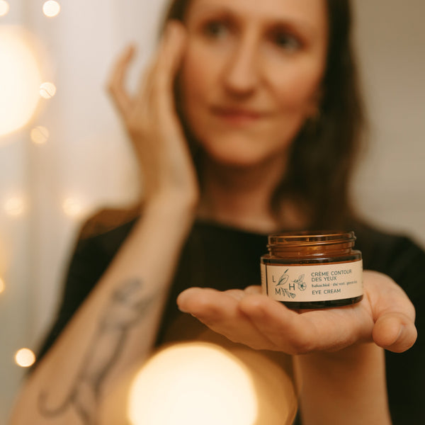 Crème contour des yeux - bakuchiol & thé vert - WHOLESALE - Les Mauvaises Herbes