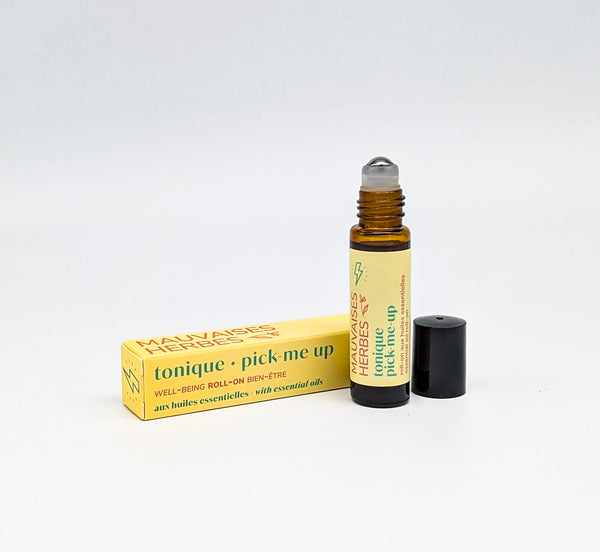 Tonique | roll-on bien-être aux huiles essentielles - Les Mauvaises Herbes