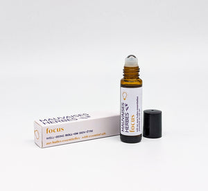 Duo Focus | tisane et roll-on bien-être aux huiles essentielles - Les Mauvaises Herbes