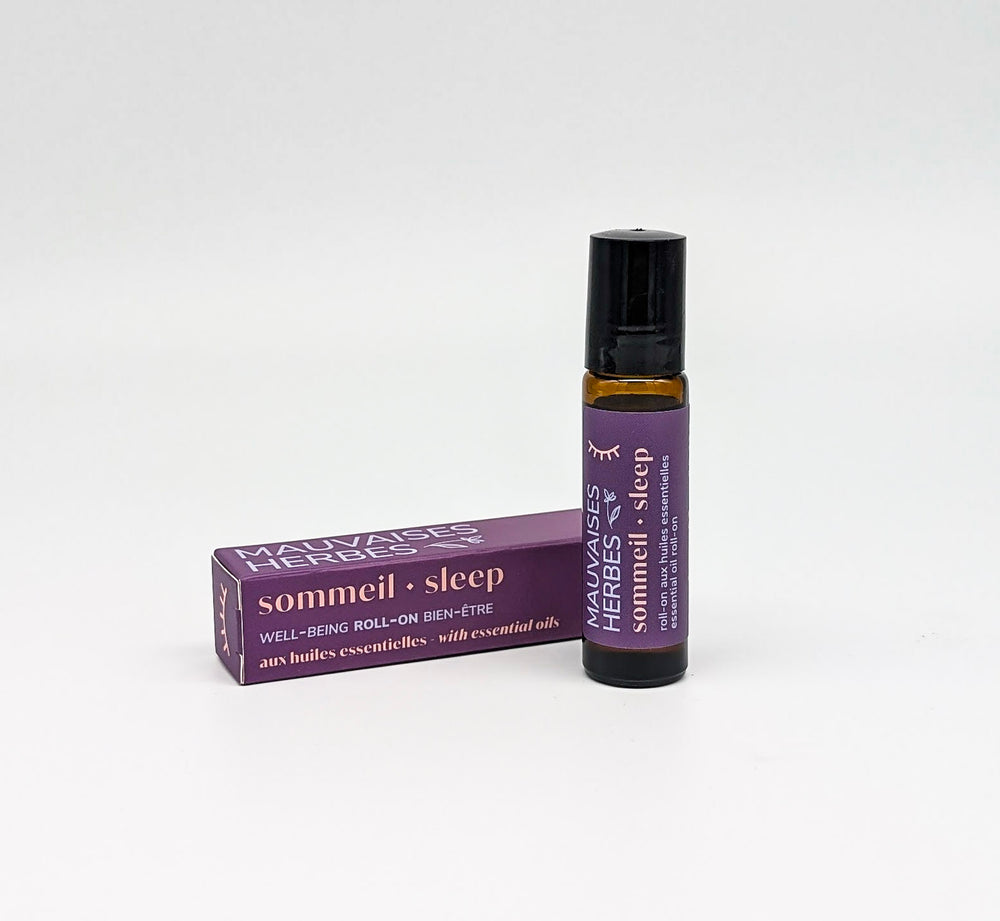 Sommeil | roll-on bien-être aux huiles essentielles - Les Mauvaises Herbes