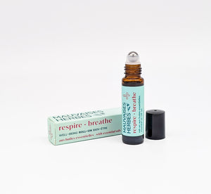 Respire | roll-on bien-être aux huiles essentielles - WHOLESALE - Les Mauvaises Herbes