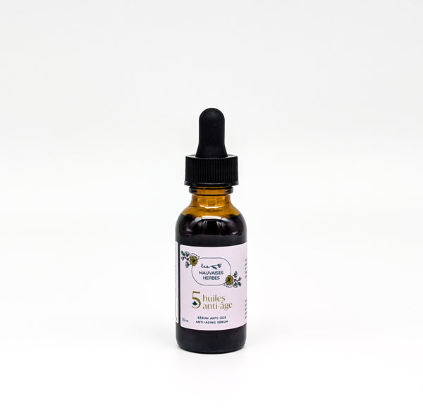 COMING SOON - Sérum visage 5 huiles anti-âge - WHOLESALE - Les Mauvaises Herbes