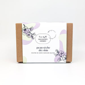 Coffret Guimauve | peau sèche - routine de soins - Les Mauvaises Herbes
