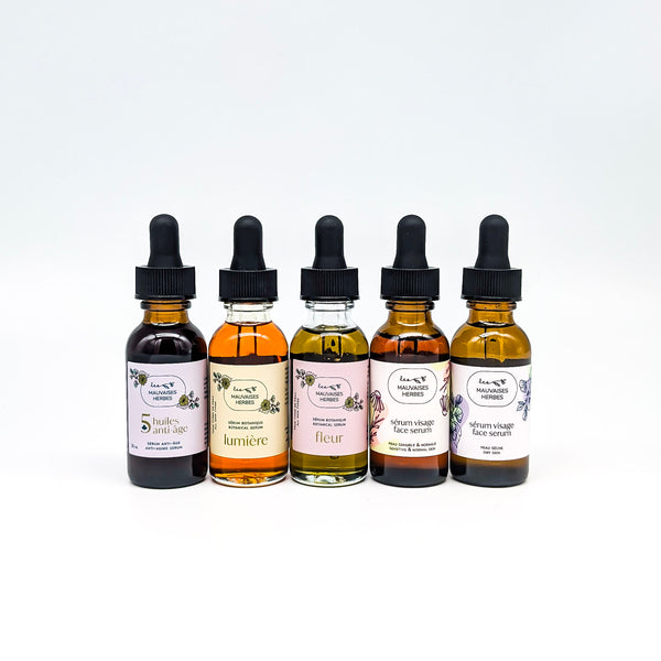 Sérum visage Guimauve | peau sèche - Les Mauvaises Herbes
