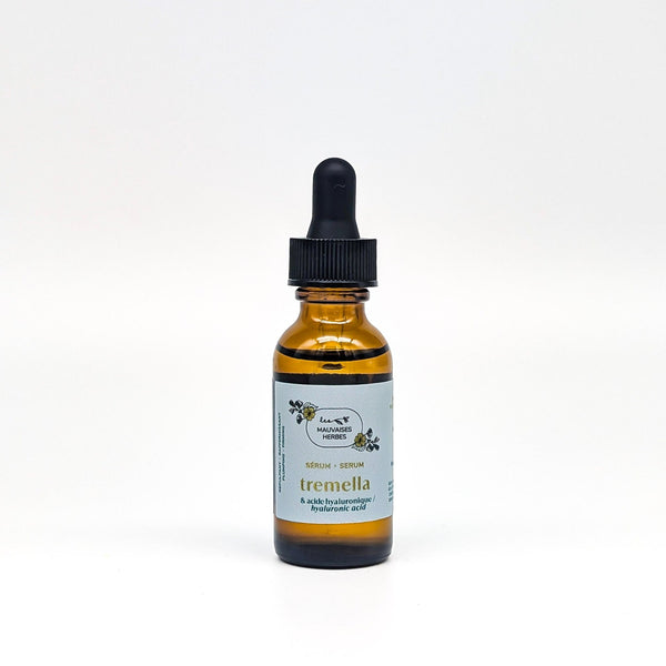 COMING SOON Sérum visage tremella & acide hyaluronique | repulpant et raffermissant - Les Mauvaises Herbes