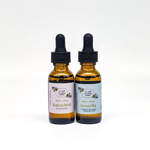 COMING SOON Sérum visage bakuchiol & niacinamides | lissant et régénérant - Les Mauvaises Herbes