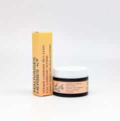 Soins contour des yeux | Duo crème et sérum - Les Mauvaises Herbes