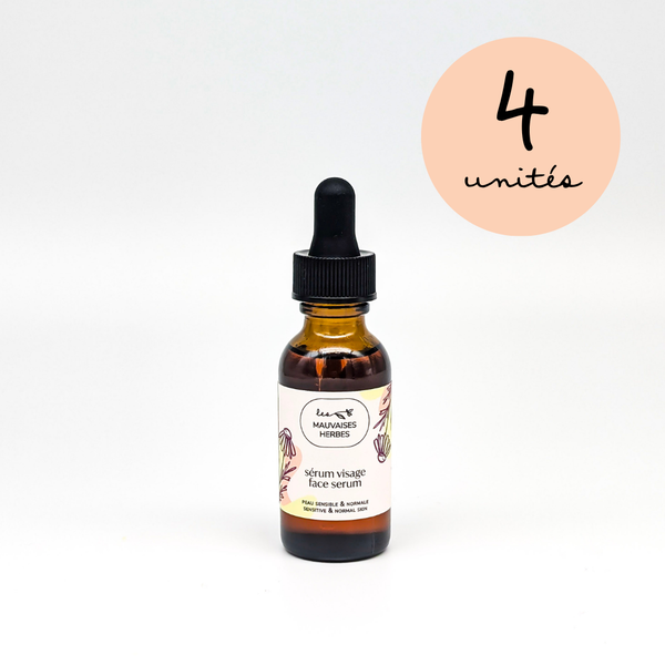 Sérum visage Camomille | peau sensible et normale - WHOLESALE - Les Mauvaises Herbes