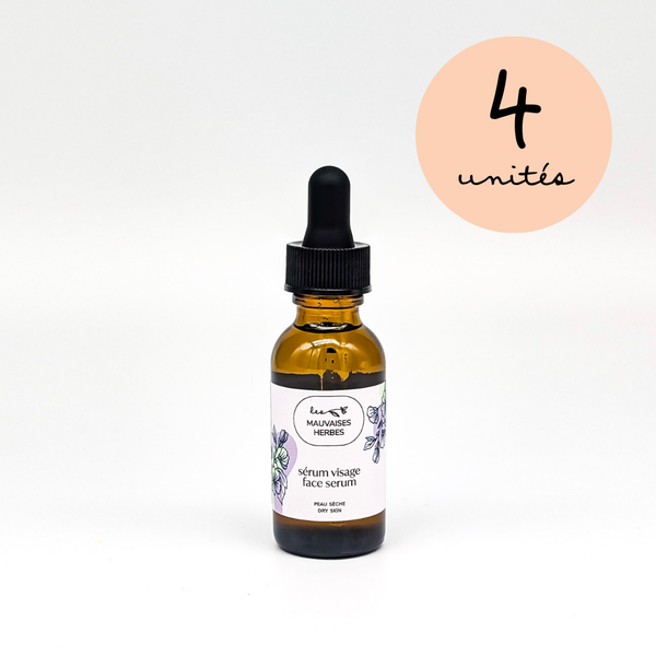 Sérum visage Guimauve | peau sèche - WHOLESALE - Les Mauvaises Herbes