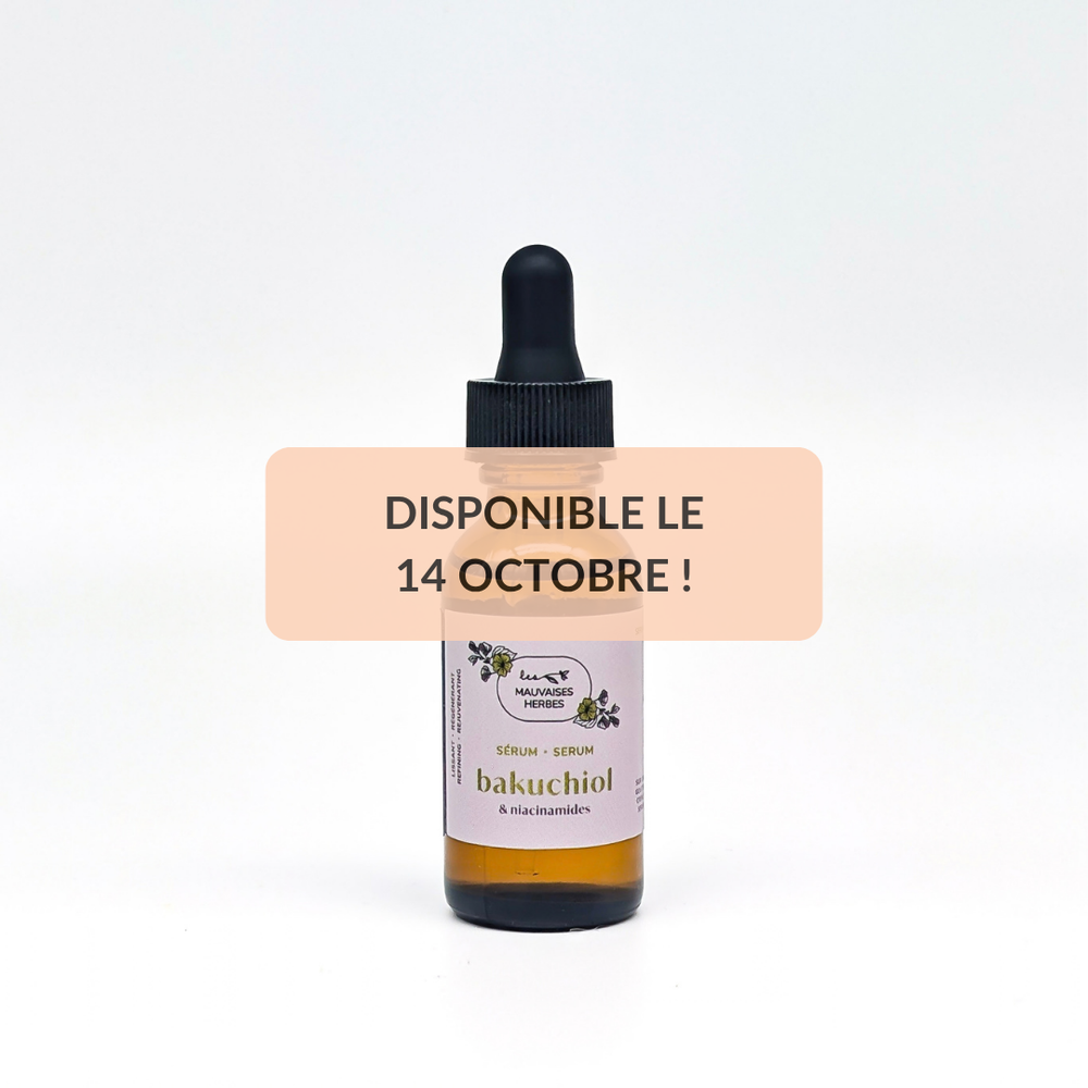 Sérum visage lissant & régénérant | bakuchiol et niacinamides