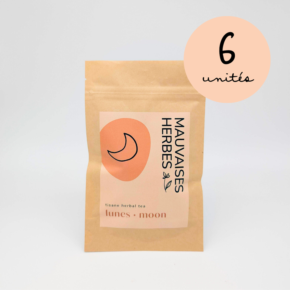 Tisane des Lunes | ortie, achillée et framboisier - WHOLESALE - Les Mauvaises Herbes