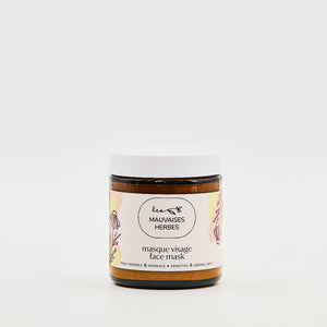 Masque visage Camomille | peau sensible et normale - WHOLESALE - Les Mauvaises Herbes