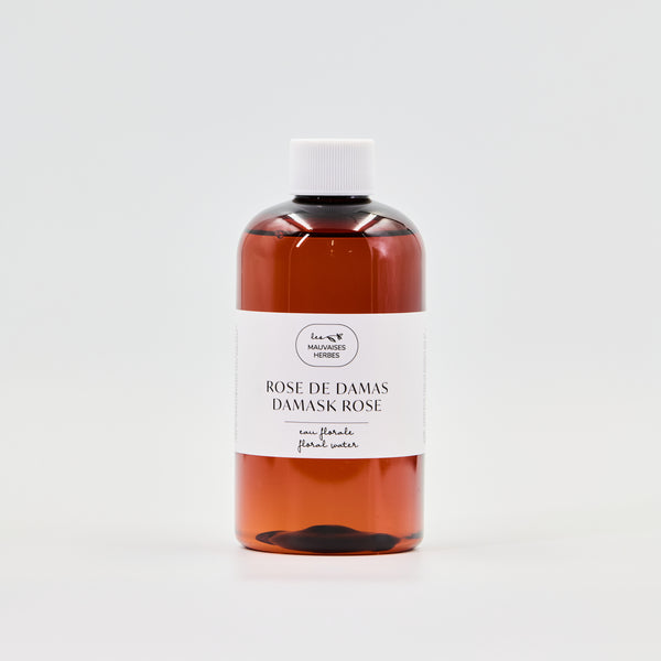Hydrolat de rose de Damas bio - Les Mauvaises Herbes