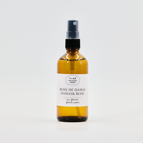 Hydrolat de rose de Damas bio - WHOLESALE - Les Mauvaises Herbes