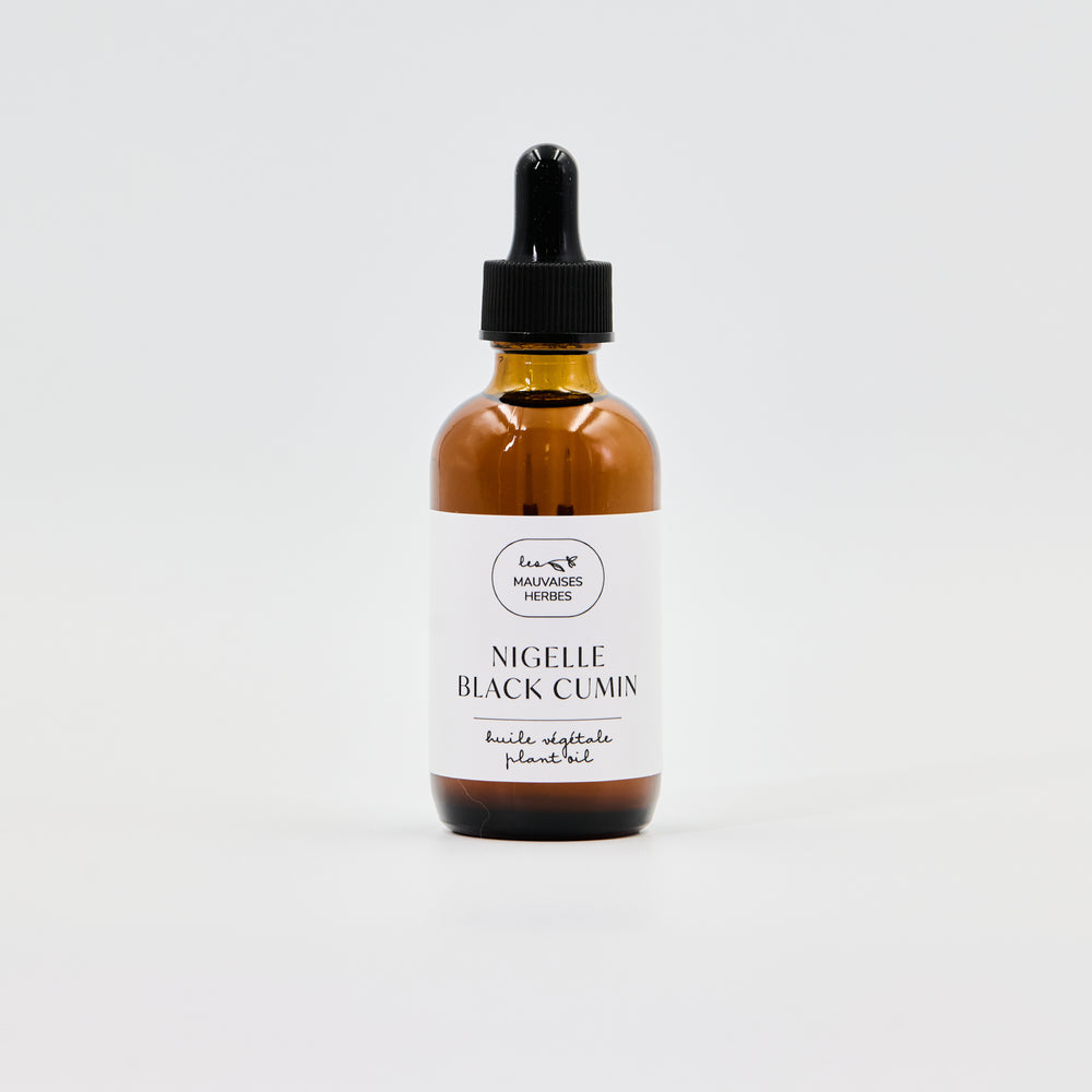 Huile de nigelle - Les Mauvaises Herbes