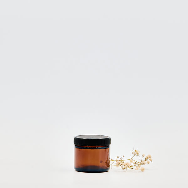 Pot en verre ambré  |  55 ml (2 oz) - Les Mauvaises Herbes