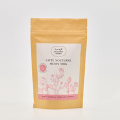 Latté nocturne rose | rose et camomille - WHOLESALE - Les Mauvaises Herbes