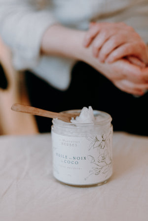 Huile de coco bio - Les Mauvaises Herbes