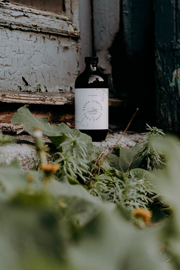 Savon liquide style Castille - Les Mauvaises Herbes