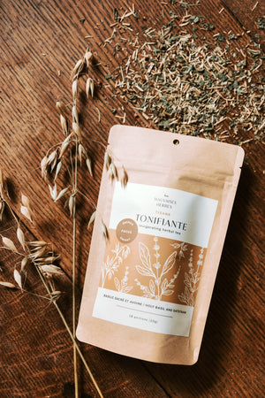 Tisane tonifiante - basilic sacré et avoine - Wholesale - Les Mauvaises Herbes